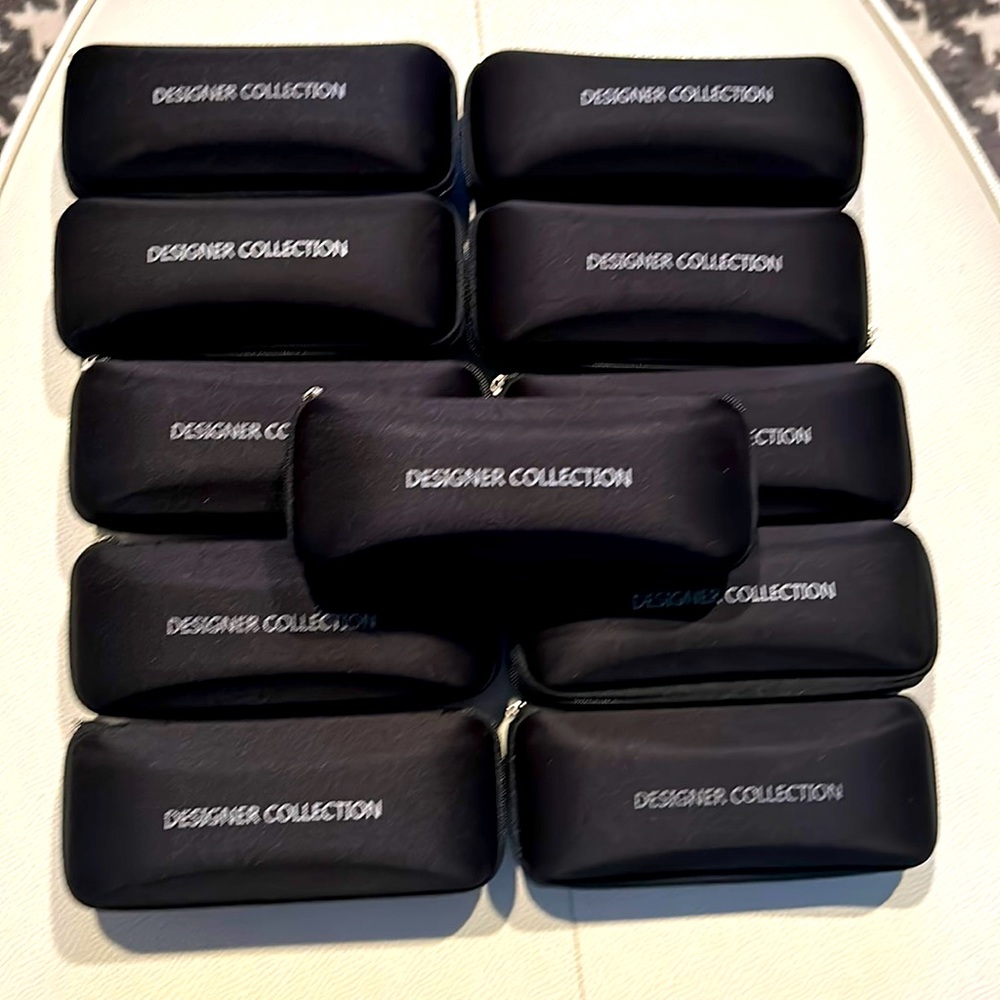 Black Eyeglasses/Sunglasses/Readers cases- NEW 2 cases for $20